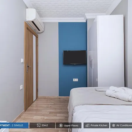 아파트 Antalya Residence Hotel 안탈리아