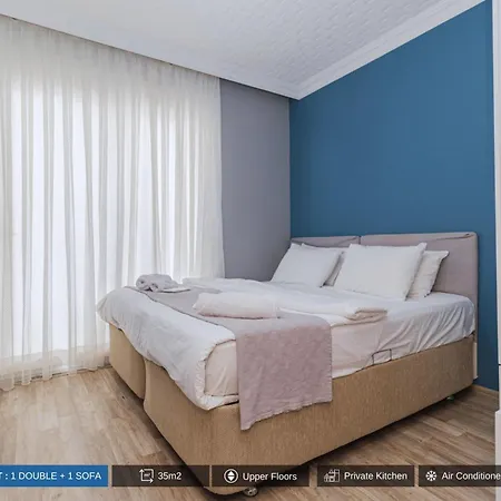 아파트 Antalya Residence Hotel