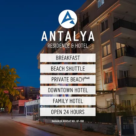 Antalya Residence Hotel Apartament *